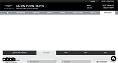 Desktop Screenshot of galpinastonmartin.com